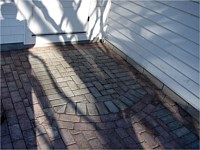 Multiple types of pavers in one patio