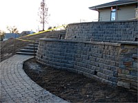 Installed Retaining Wall Projects