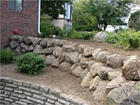 Installed Retaining Wall Projects